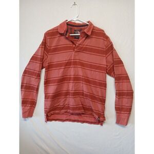 North Face rugby long sleeve polo size medium